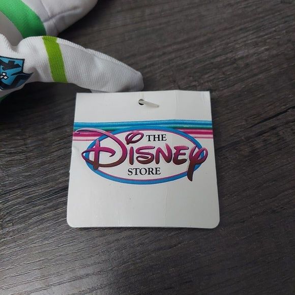 Disney Store Pixar Toy Story Buzz Lightyear 8" Mini Bean Bag Plush NWT Vintage - Picture 9 of 11